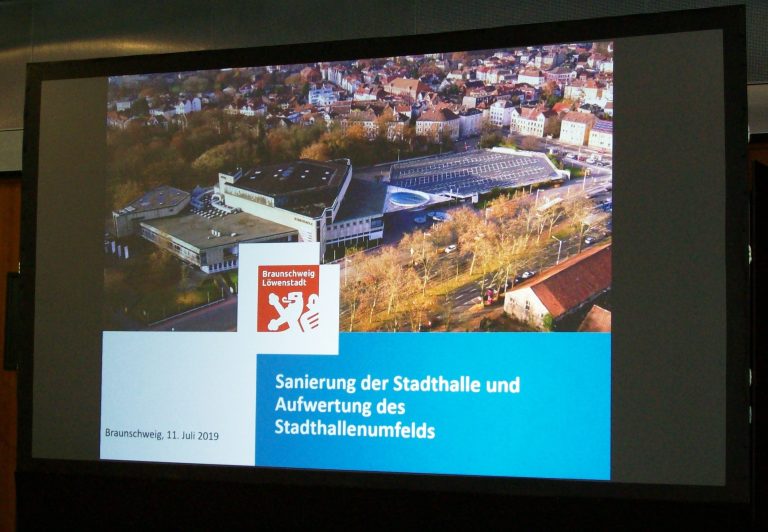 Stadthallen-Sanierung: Es geht voran…