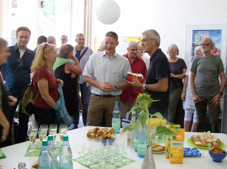 Auf Wiedersehen und alles Gute, lieber Volker!
